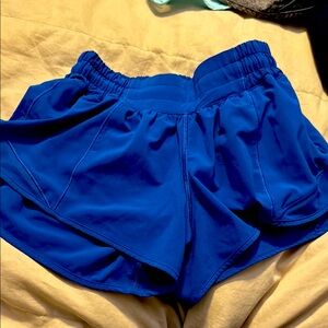 Women's Royal  Blue  lulu lemon Athletic Shorts